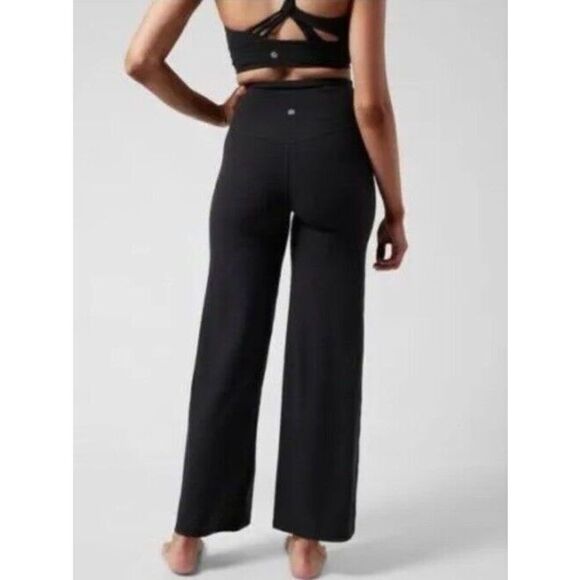 ATHLETA 798650 Elation Wide Leg Pant SIZE XS Black - Picture 14 of 14